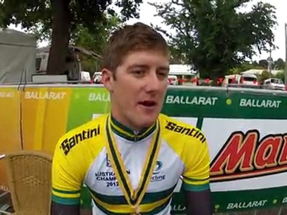 Luke Durbridge (GreenEdge) talks about the healthy rivalry with "mate" Meyer