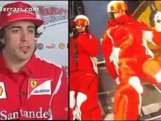 F1 - Intervista a Fernando Alonso al Wrooom 2012