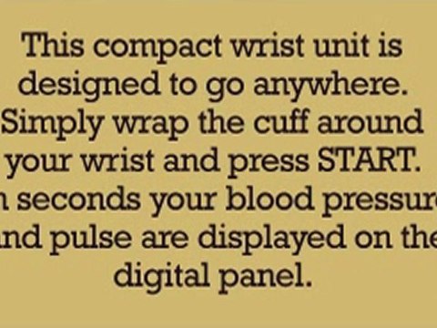 Omron HEM-609 Portable Wrist Blood Pressure