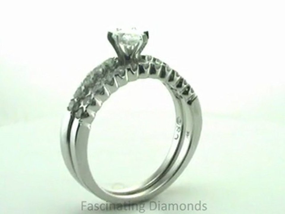 FDENS1769PE         Pear Shape Bella Diamond Bridal Wedding Rings Set