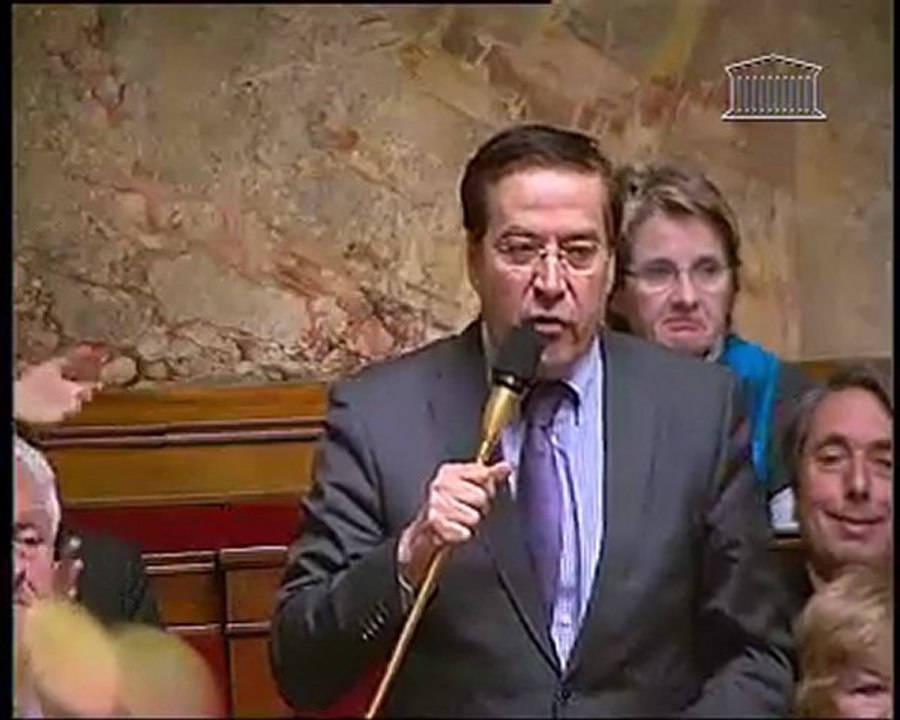 Pierre Alain Muet Question au Gouvernement,  TVA sociale et perte du Triple A 17 01 12