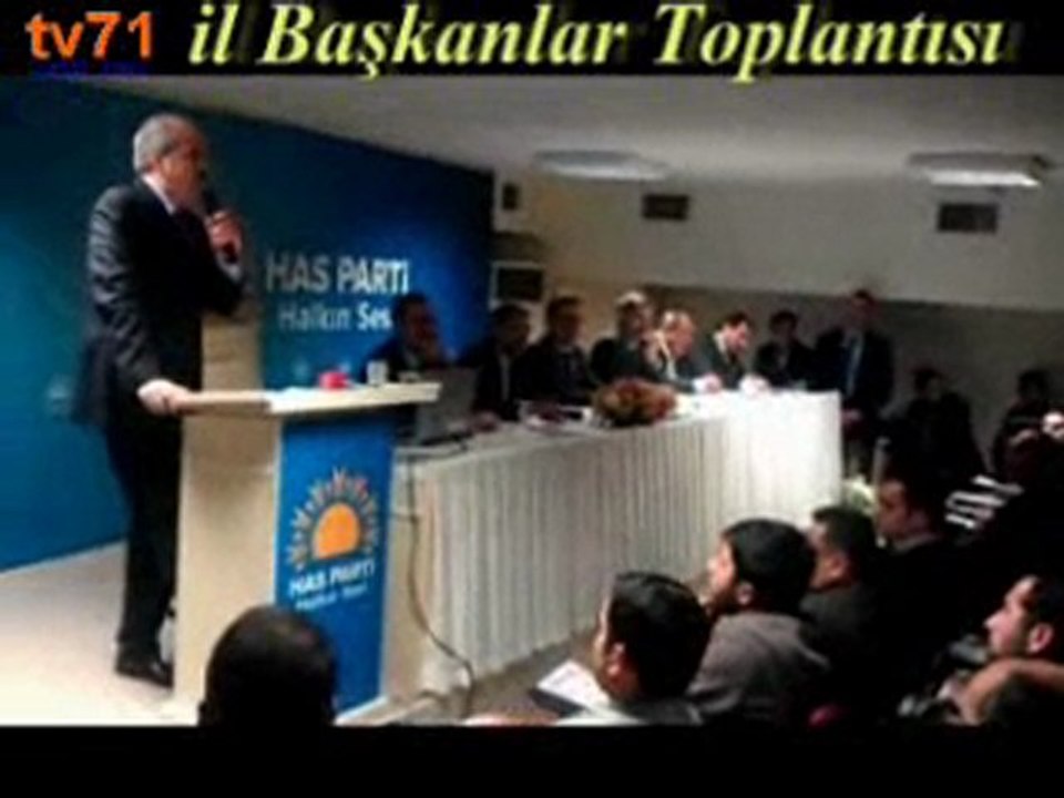 has parti il başkanlar toplantısı