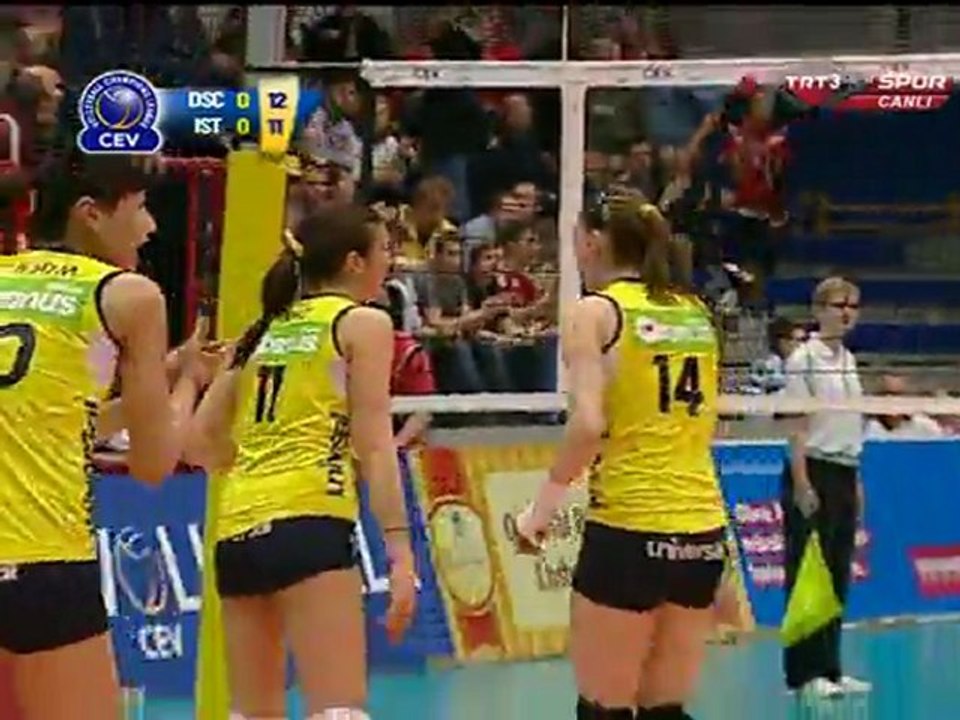 17 Ocak 2012 Dresdner SC - Fenerbahçe Universal Maçı 1.Set