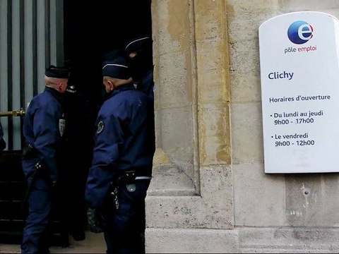 Occupons Pôle Emploi investit l'agence de Clichy