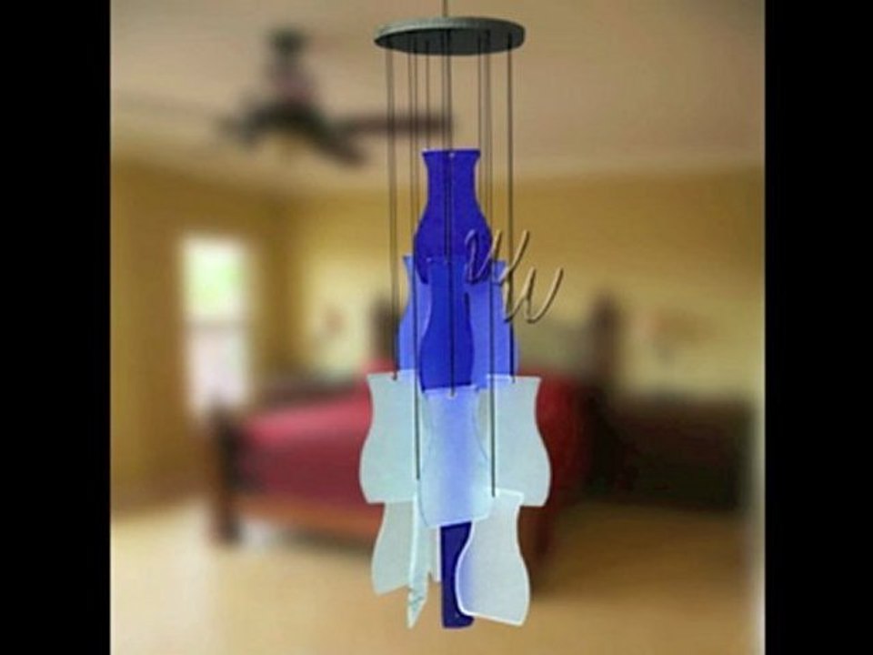 Whimsical Winds Glass Windchime