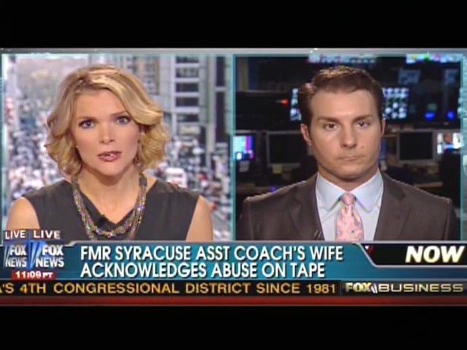 Mike Bako on Fox News Live with Megyn Kelly: Bernie Fine Fired by Syracuse University