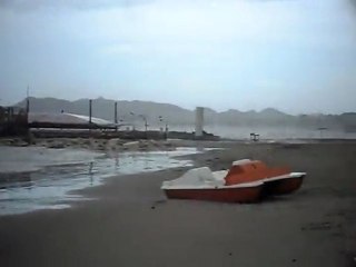 Dangerous-sea-at-Durres,Albania