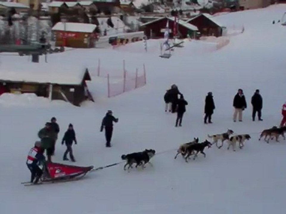 La Grande Odyssée Savoie Mont Blanc 2012 - étape 9a Jaco Alex Ulmann et Miquel-Angel Martinez