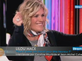 Lilou sur Direct8 "Mon Bien-Être" du 17 Janvier 2012 (2/2)