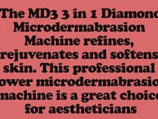 3 in 1 Professional Diamond Microdermabrasion Machine