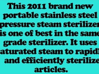 Portable 12L Autoclave High Pressure Steam Sterilizer