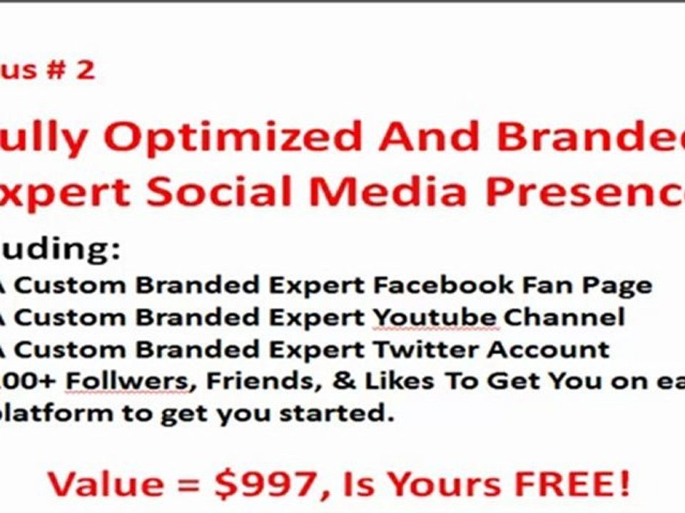 Best Experts Academy Bonus