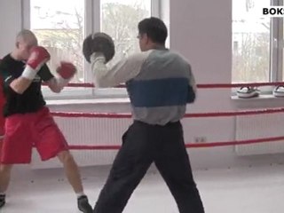 Maciej Sulęcki - tarczowanie z trenerem Jarosławem Soroko (14.01.2012)