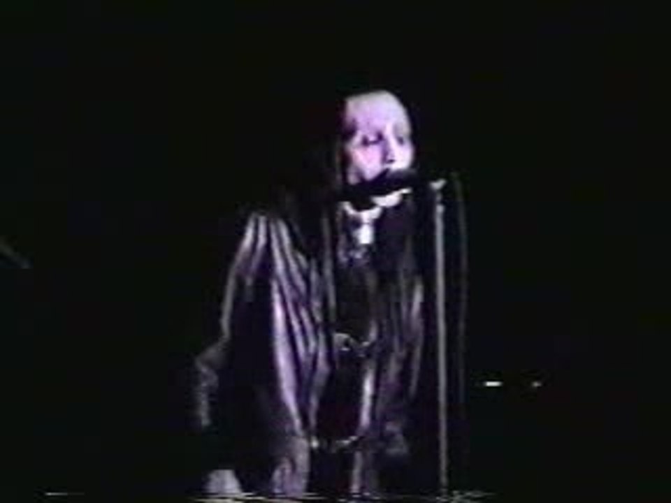 Marilyn Manson Cake And Sodomy Live