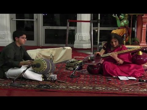 HINDU TEMPLE OF GREATER CHICAGO: SARASWATHI RANGANATHAN & ATHREY NADHAN: RAMA MANTRAVA JAPISO