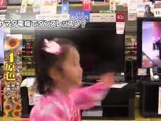 ヤマダ電機でダンスレッスン　～盆踊り大会なのに・・・～