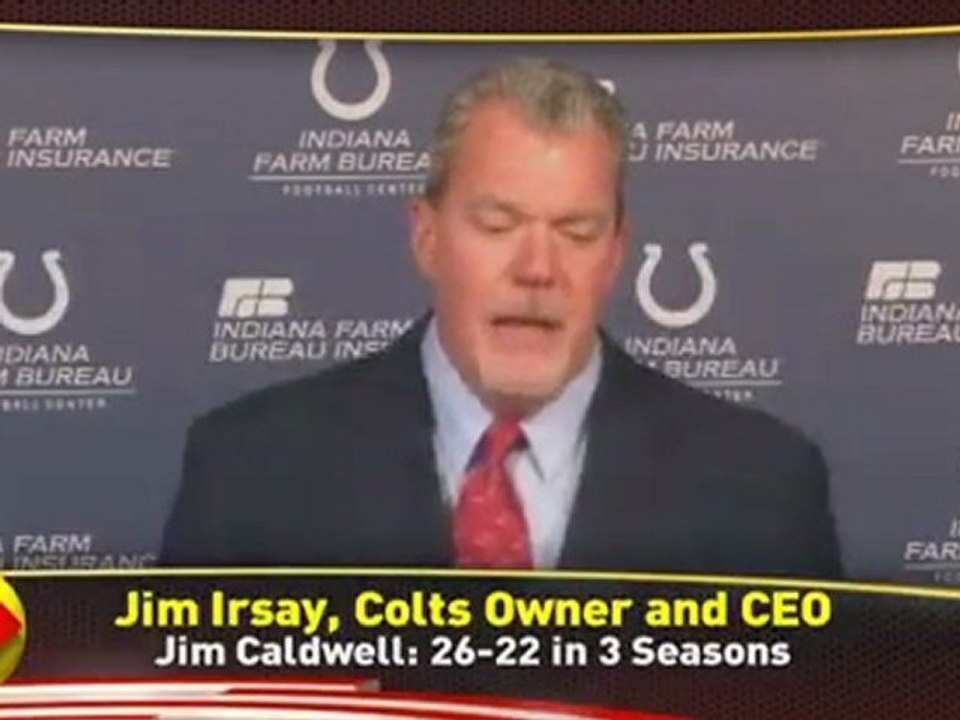 Indianapolis Colts Fire Jim Caldwell