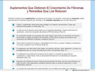 Tratamiento Natural Para Fibromas, Como Eliminar Fibromas, fibromas uterinos