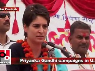 Priyanka Gandhi Election Campaigns in U.P, Part 26