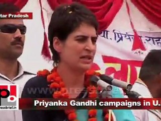 Priyanka Gandhi Election Campaigns in U.P, Part 23