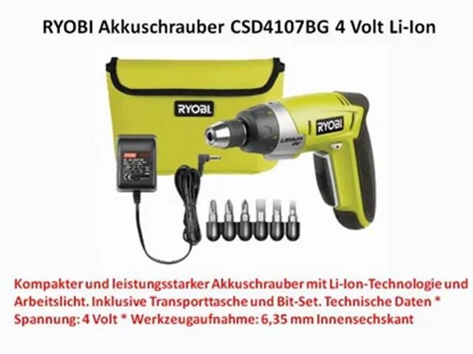 8 Besten Ryobi Akkuschrauber zum Kaufen