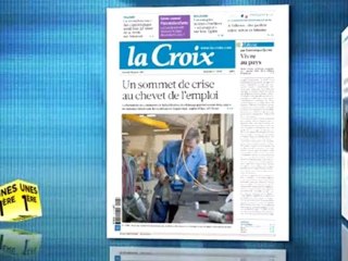 Revue de presse Unes 1ère - 18 janvier 2011