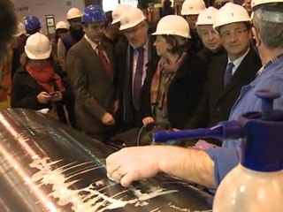 Visite de l'usine Akers à Thionville et rencontre à Gandrange