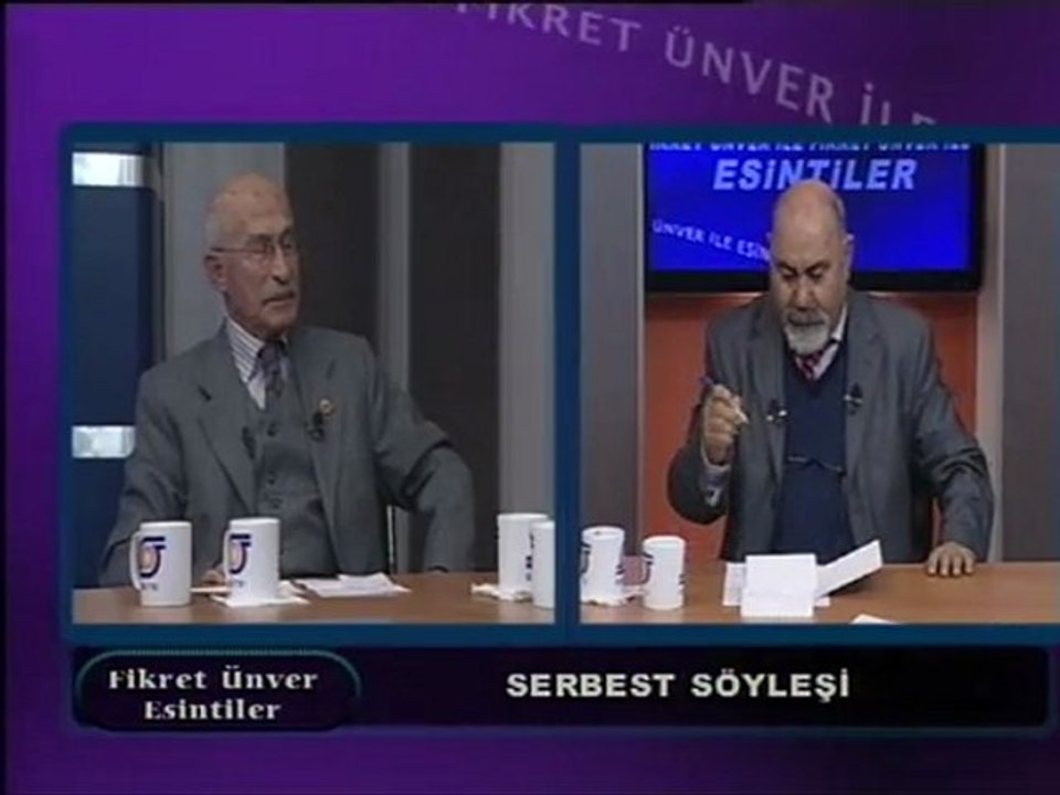 musa akar, k. hayati aydın ve fikret ünver ülke ve dünya sorunlarını tartışıyor