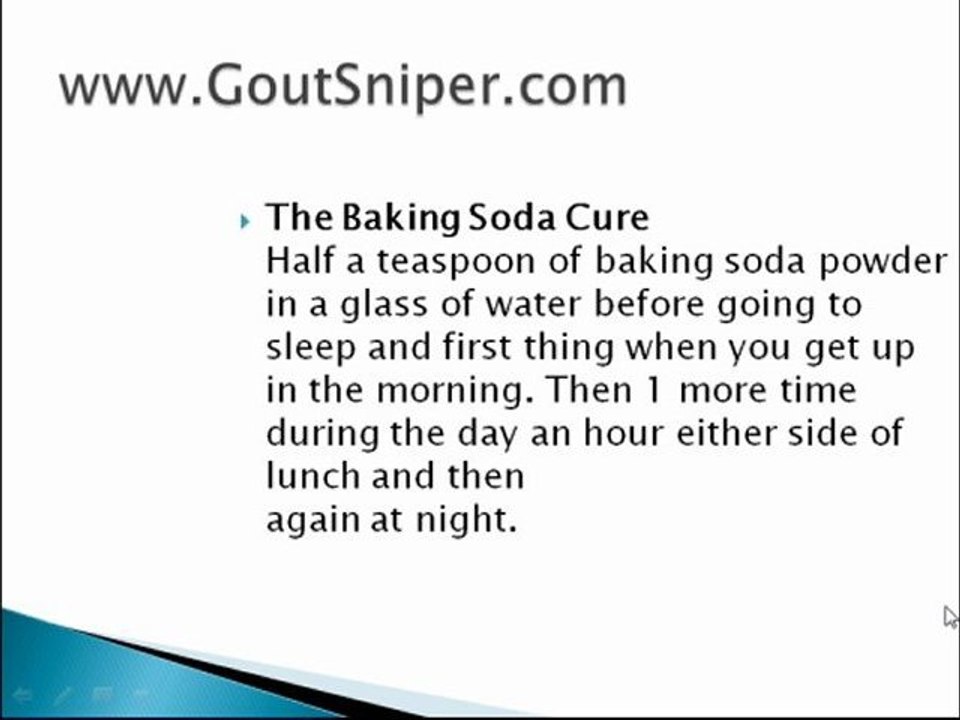 Home Remedy Gout Cure - Cure Gout at Home