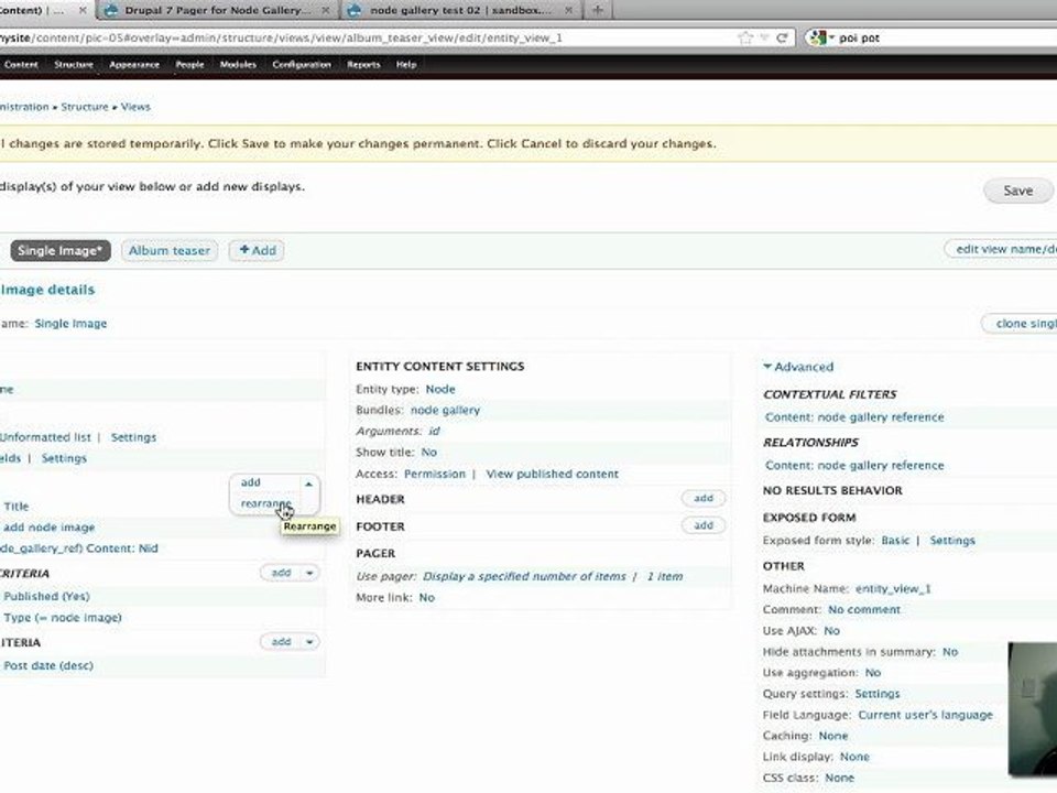 Using Drupal 7's views pager to implement a pager for the Node Gallery