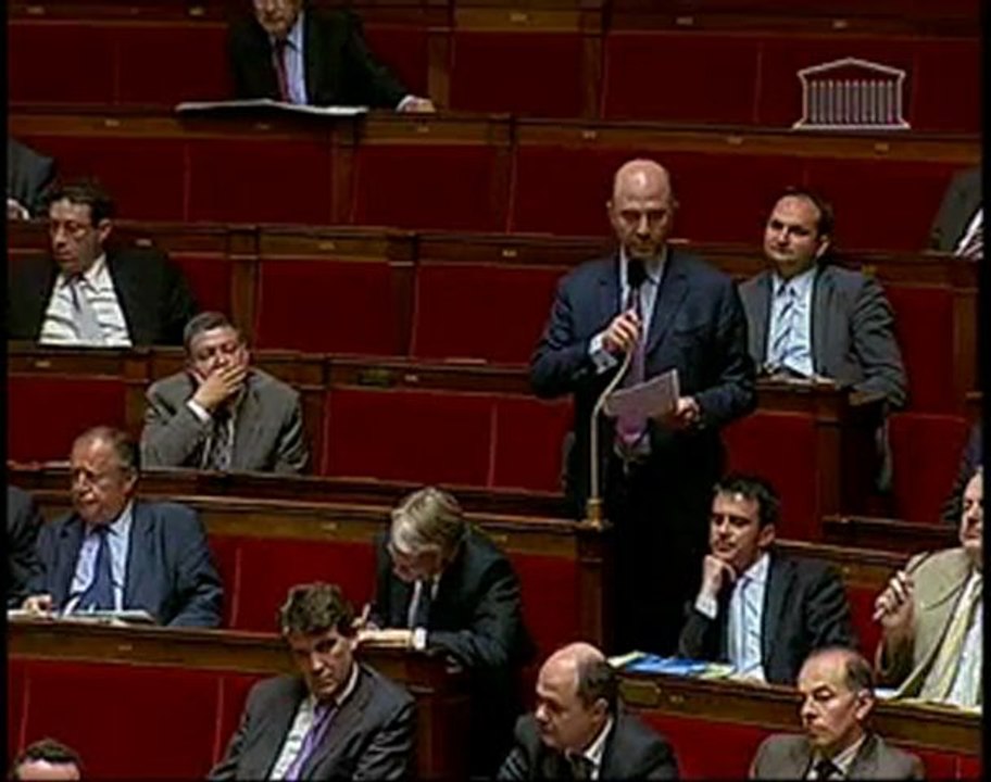 Pierre Moscovici - Modernisation des institutions de la Ve République [20 mai 2008]