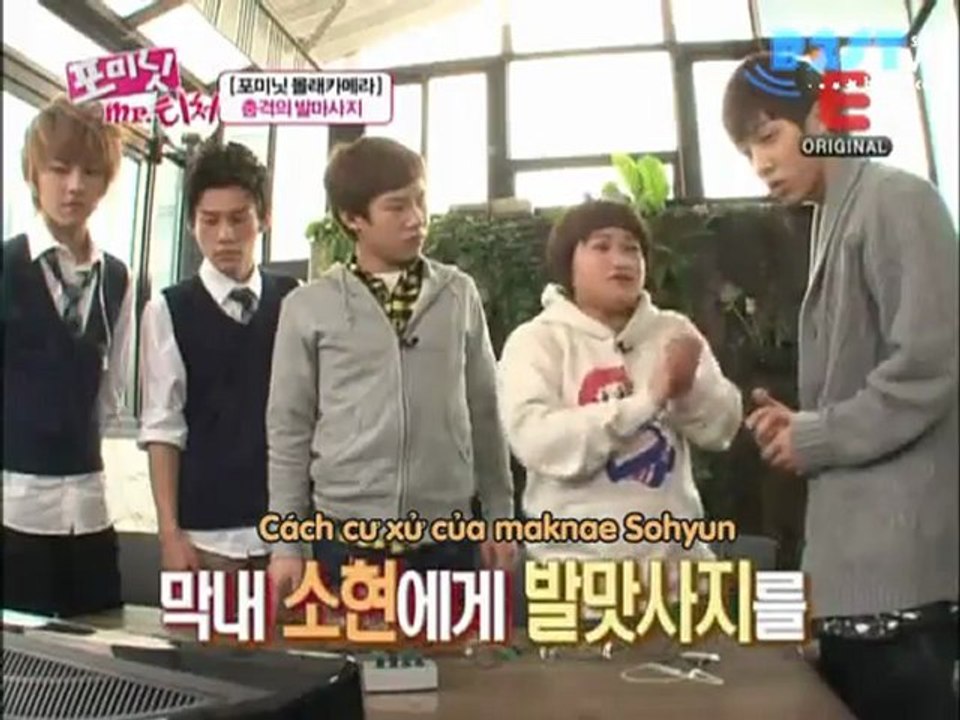 [Vietsub] BEAST Kikwang @ 4Minute Mr Teacher Ep.1 Cut [B2STVN.NET]