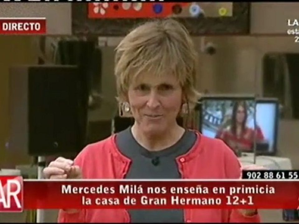 Mercedes Milá nos enseña algunas partes de la casa