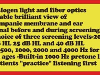 Welch Allyn AudioScope 3 Set Screening Audiometer