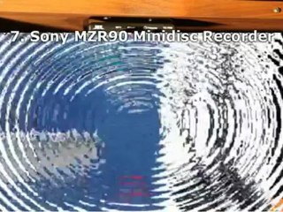 Portable Minidisc Players