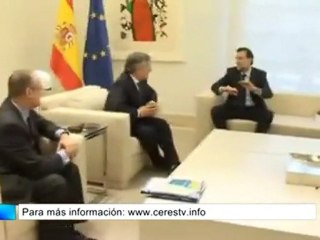 El presidente recibe al vicepresidente de la Comisión Europea
