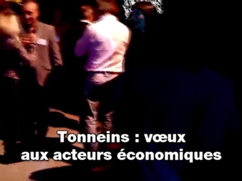 Tonneins: voeux aux acteurs économiques
