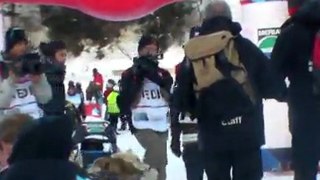 La Grande Odyssée Savoie Mont Blanc 2012 - étape 9 - arrivée Jean-Philippe Pontier