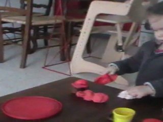 Pâte à modeler et danse