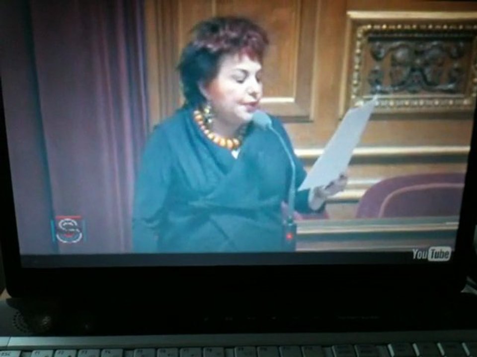 Loi anti-nounous voilées votée _ Intervention d'Esther Benbassa, sénatrice EELV.