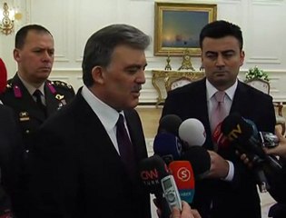 Cumhurbaşkanı Gül'den Dink Raporu Açıklaması