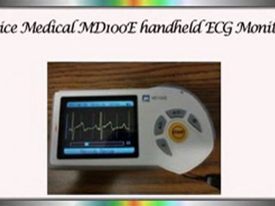 Choice Medical MD100E handheld ECG Monitor