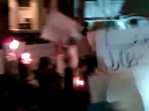 مظاهرة من أجل ليبيا في دمشق جزء 6