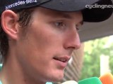 Andy Schleck talks after Tour de France 2011 stage 20 timetrial.