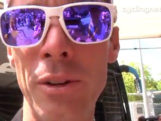 David Millar after 2011 Tour de France stage 20 timetrial