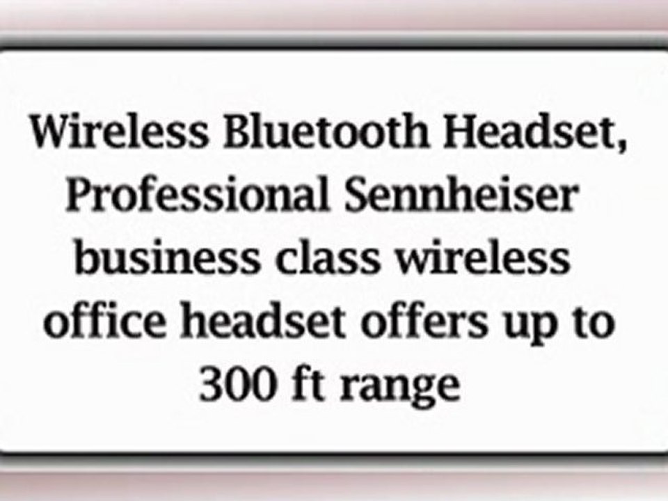 Sennheiser BW 900  Headset