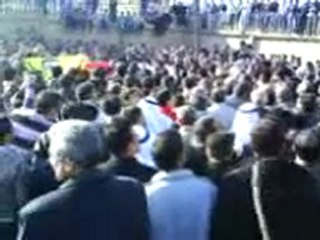 مظاهرة القامشلي في سوريا ضد النظام 12 آذار 2011