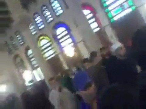 مظاهرة 18 آذار 2011 دمشق قمع الشباب في الجامع الأموي