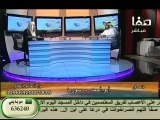 الرد على البوطي في قناة صفا و التنكر من رأيه ضد الشعب