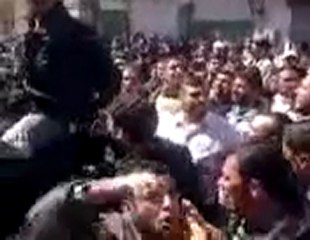 مظاهرة في مدينة تلبيسة في حمص 25 3 2011 تأييدا لأهل درعا